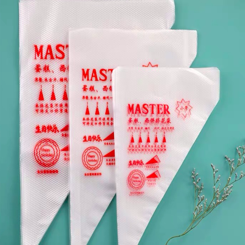 Bolsa para enmarcar, desechable espesa, para exprimir crema en casa, galletas, juego de herramientas para hornear bolsas para enmarcar pasteles
