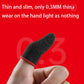 Popular e-sports finger cover touch screen breathable anti-sweat game finger cover