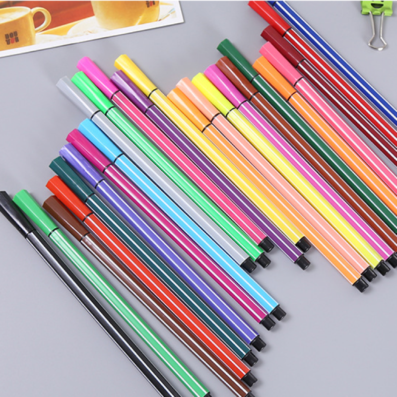 Washable 36-color watercolor pencils, stationery set, children's school supplies, art drawing supplies