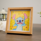 Stitch，Watercolor paintings , Decorative paintings , Cartoon paintings , Self-portraits , Non-prints