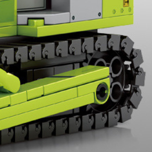 Mini bulldozer, juguetes de bloques de construcción, juguetes educativos, combinación de vehículos de ingeniería