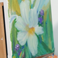 Self-Painted Acrylic Paintings, Lilies Decorative Paintings, Works of Art, One of a Kind