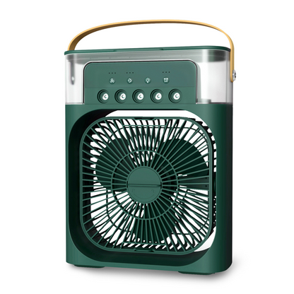 Nuevo ventilador de pulverización de cinco orificios, humidificador, refrigeración, ventilador de pulverización, pequeño aire acondicionado, mini ventilador eléctrico, enfriador de aire