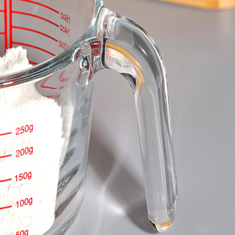Glass Measuring Cup with Scale, High Temperature Resistant, Baking Tools, High Borosilicate Food Grade, Egg Beaters Cups