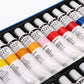 24 Colors Acrylic Paint Set 12ml Aluminum Tube Environmental Protection Waterproof DIY Graffiti Art Painting Painting