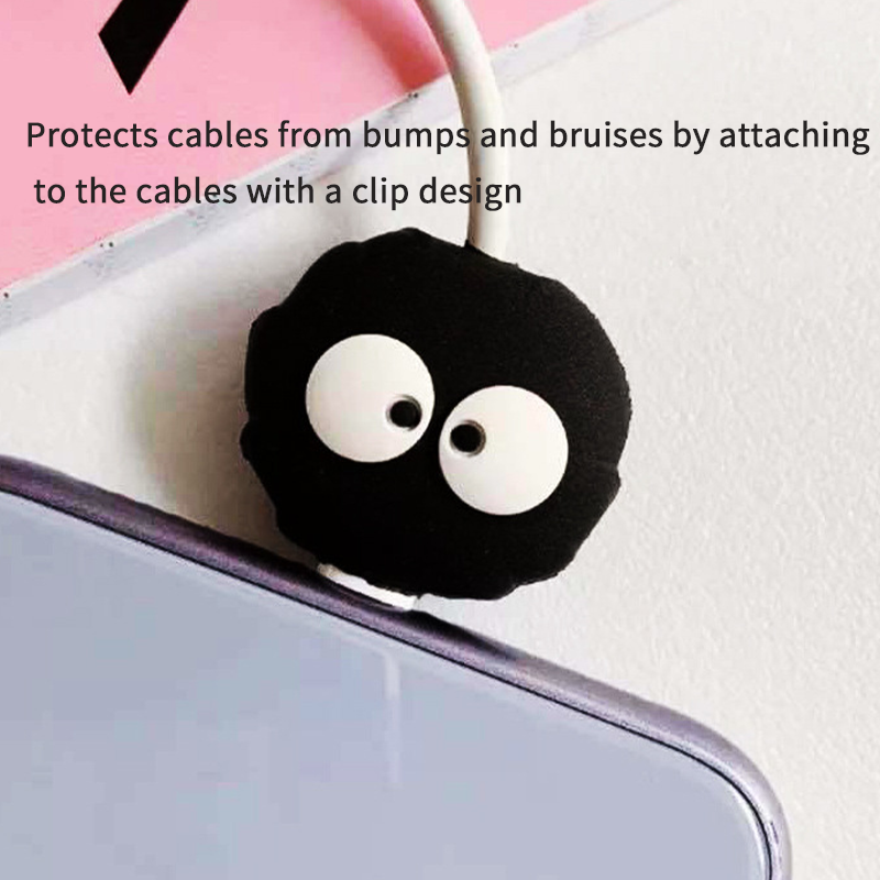 Data cable protective cover is suitable for charging cable charging anti-break cable fixer