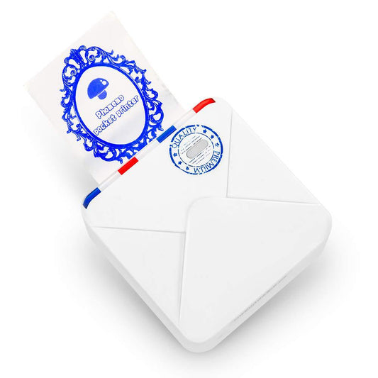Mini impresora térmica para teléfono móvil. Pequeña impresora de errores para estudiantes en casa.