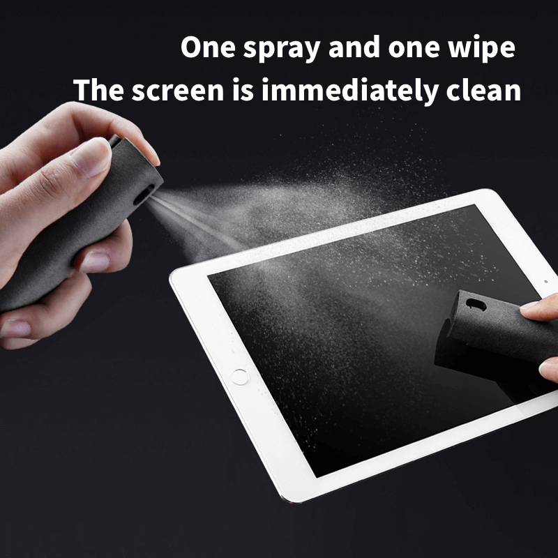 Minodigi New 2 In 1 Phone Screen Cleaner Spray Portable Tablet Mobile PC Screen cleaner