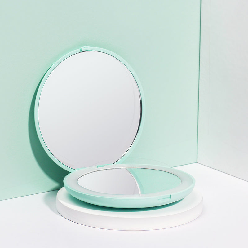 Makeup mirror Portable portable Small mirror with light