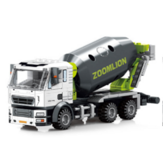 Engineering Vehicle Series, LEGO, Miniatures, Cement Mixer Trucks
