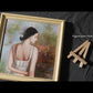 Self-Painted Oil Paintings, Woman Back Decorative Paintings, Artwork, Oil Paintings