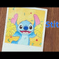 Stitch，Watercolor paintings , Decorative paintings , Cartoon paintings , Self-portraits , Non-prints