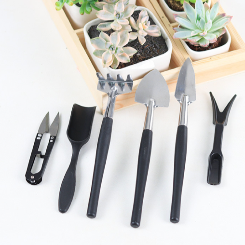 Gardening succulent planting shovel rake squeeze pot floral tweezers potted plants micro landscape tools